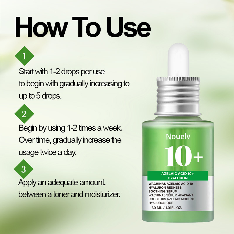 OEM Vegan Natural Beauty Hydrating Smooth Liquid Face Serum Hyaluronic Acid Green Tea Aloe Vera Anti-Wrinkle Whitening Soothing
