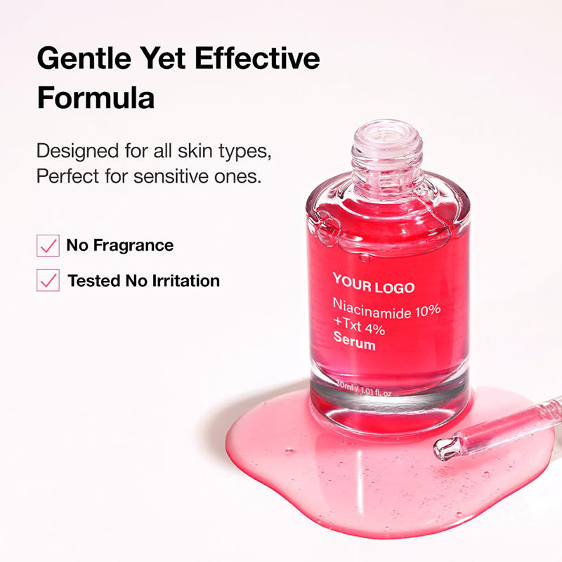 OEM Private Label TXA 4% + Niacinamide + Hyaluronic Acid Korea Face Serum Organic Anti-Aging Anti-Wrinkle Whitening Hydrating
