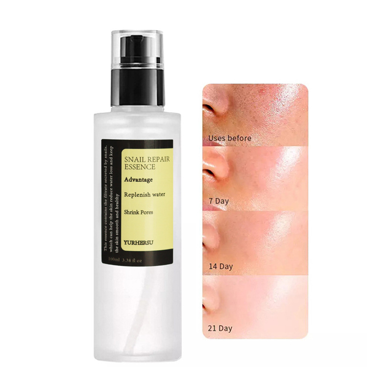 Korean Skin Care Collagen Snail Repair Anti Aging Face Serum Facial Essence Natural Liquid Female