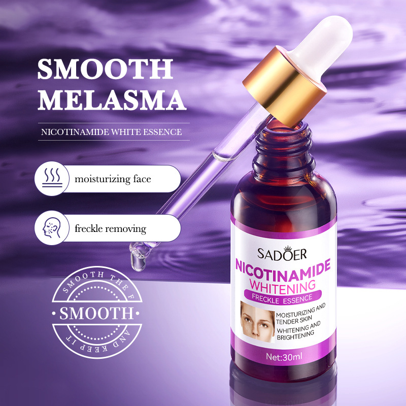SADOER Centella Asiatica Niacinamide Whitening Serum Anti-Wrinkle Moisturizing Skin Tone Moisturising Body Universal Skin Type
