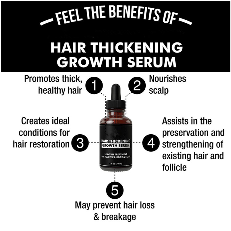 Best Natural Hair Growth Serum for Thinning &amp; Thickening