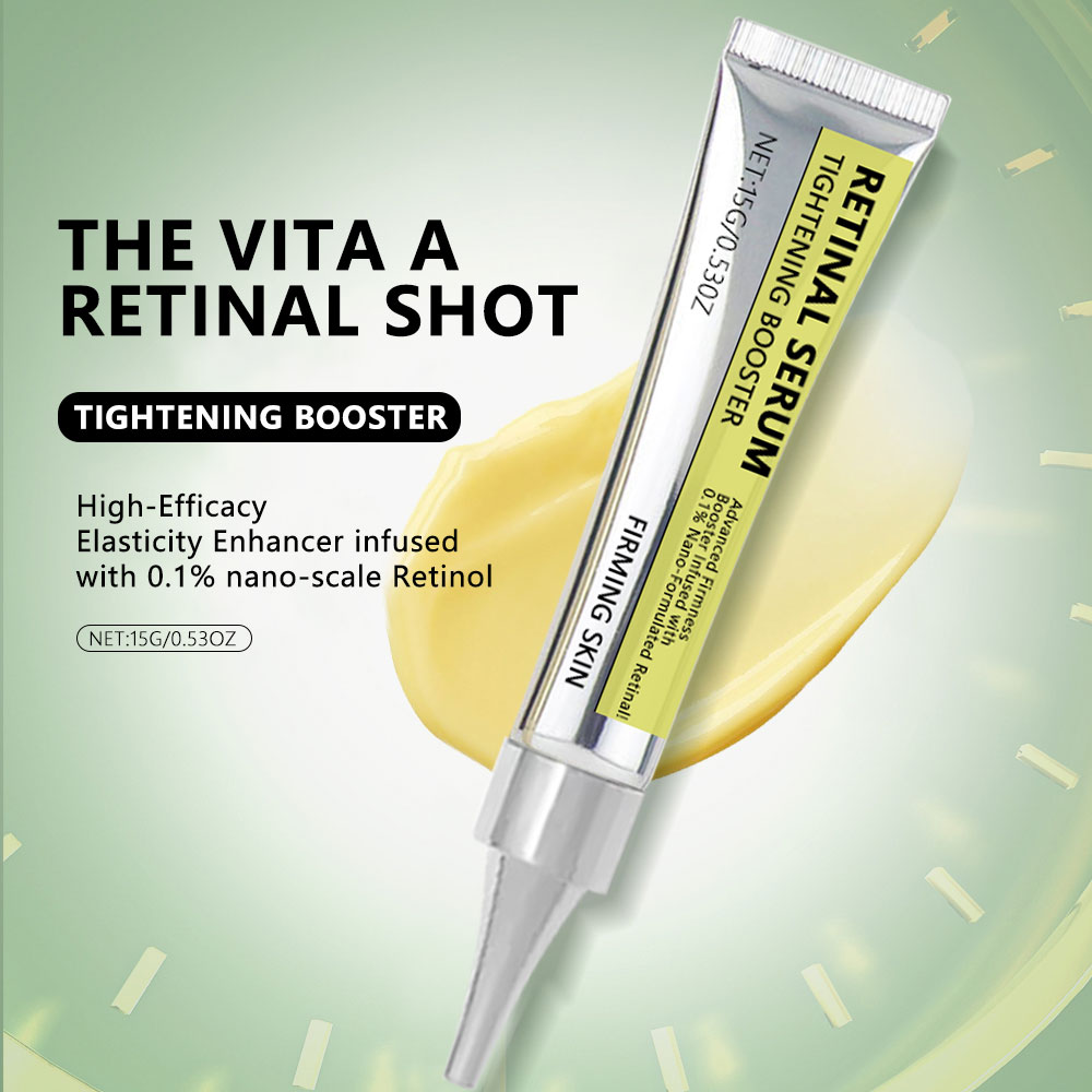 Skin Care Retinal Serum Shot Tightening Booster 15mL Wrinkles &amp; Fine Lines Firming Skin Minimizing Pore Moisturizer