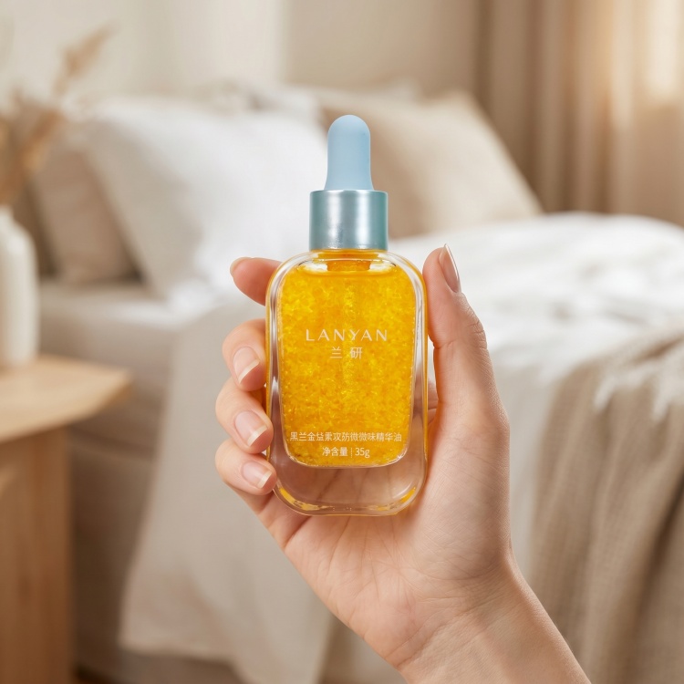 Private Label 14-Day Skin Tightening &amp; Anti-Wrinkle Moisturizing Face Oil Orchid Anti-Aging Serum OEM
