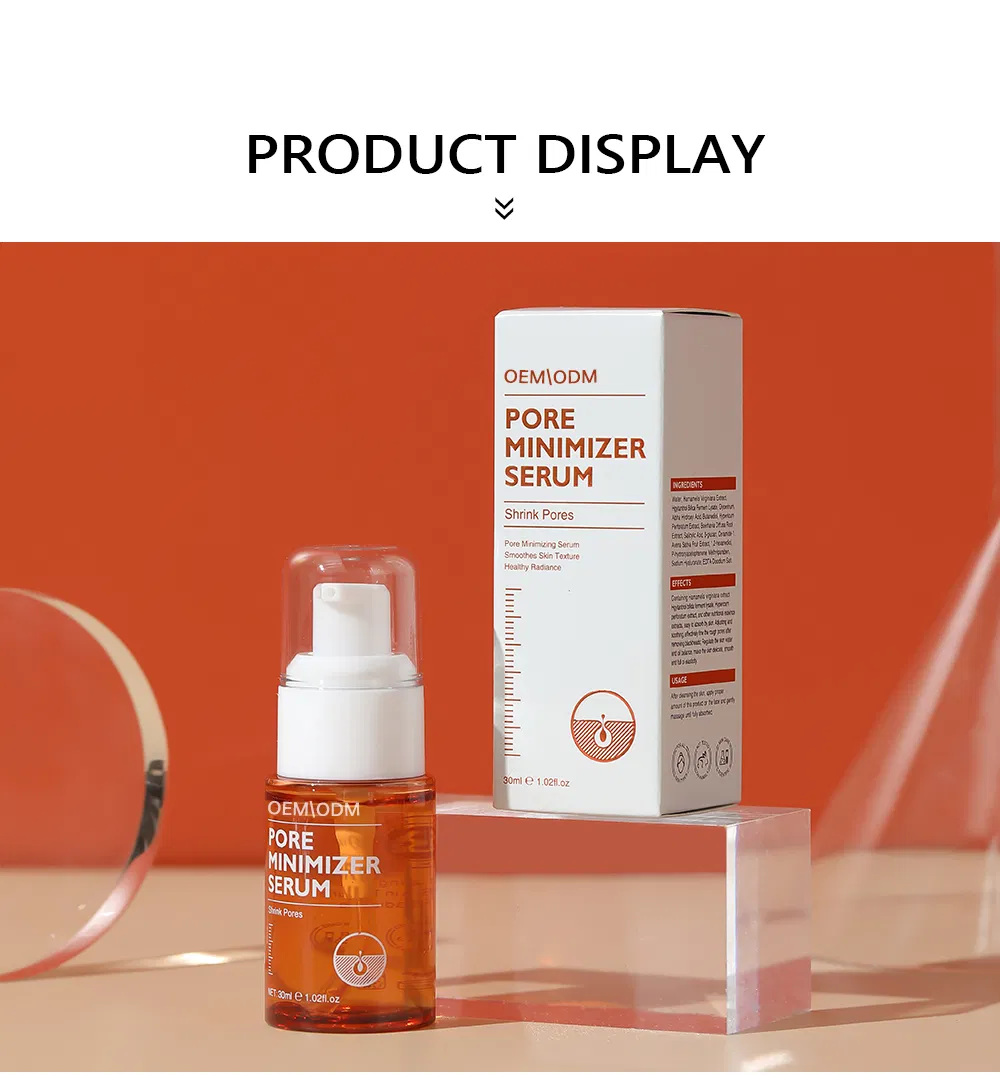 Pore Minimizer Face Serum Multi-Step Solution for Shrinking Pores, Cleansing, Oil Control Serum