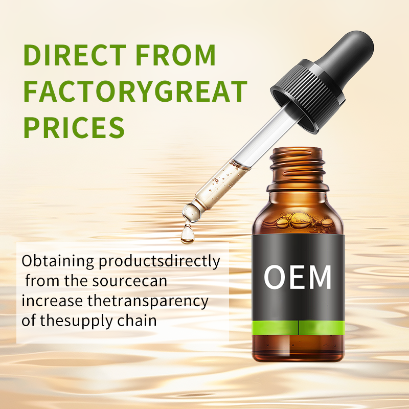 OEM Custom Whitening Serum Brighten Skin Tone Fade Spots Rejuvenation Arbutin Niacinamide Vitamin c Whitening Essence
