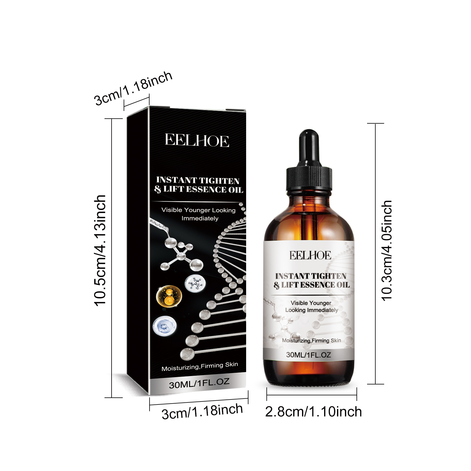 Firming Wrinkle Smoothing Instant Face Wrinkle Fading Moisturizing Skin Care Instant Facial Firming Lifting Essential Oil