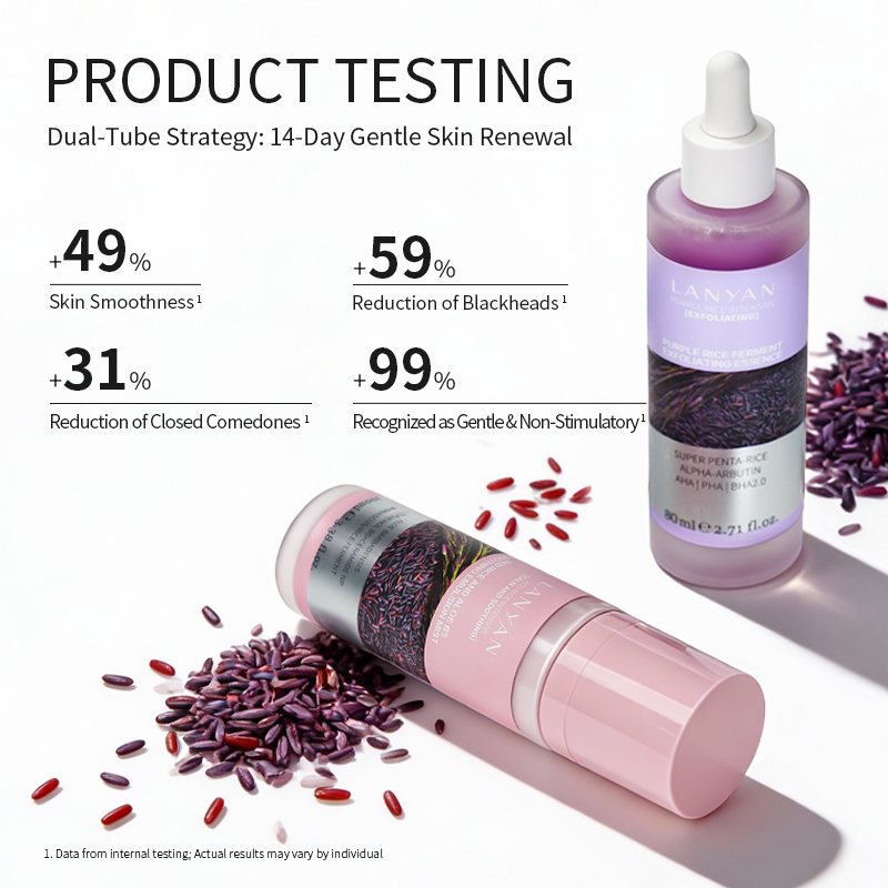 Exfoliating Repairing Moisturizing Salicylic Acid Vitamin C Luxurious Facial Serum Set With Deep Pore Cleaning