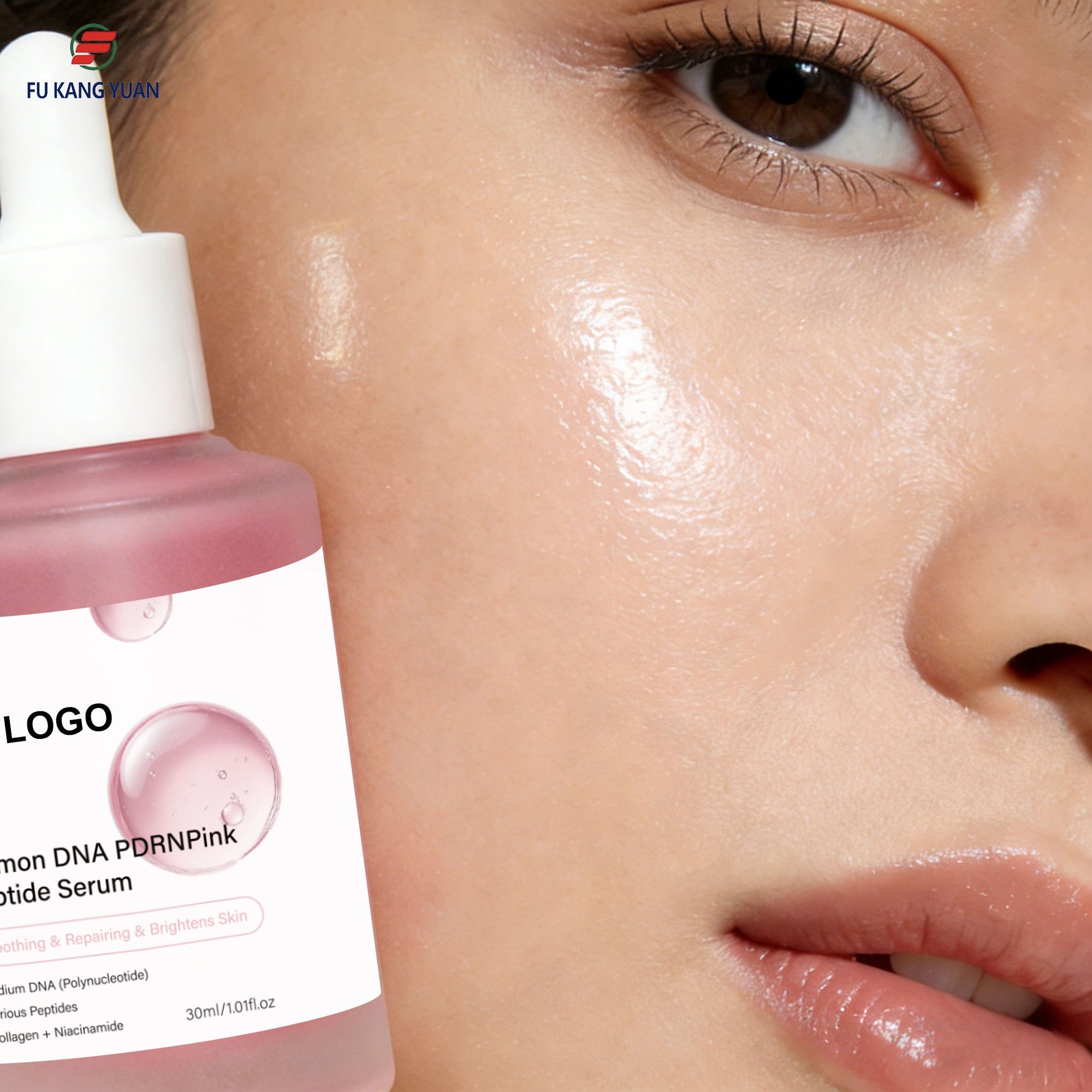 FKY Dark Spot Corrector Whitening Anti-Aging Pore Minimizing Hydrating Face Lift Anti-Wrinkle Peptides PDRN Serum All Skin Types