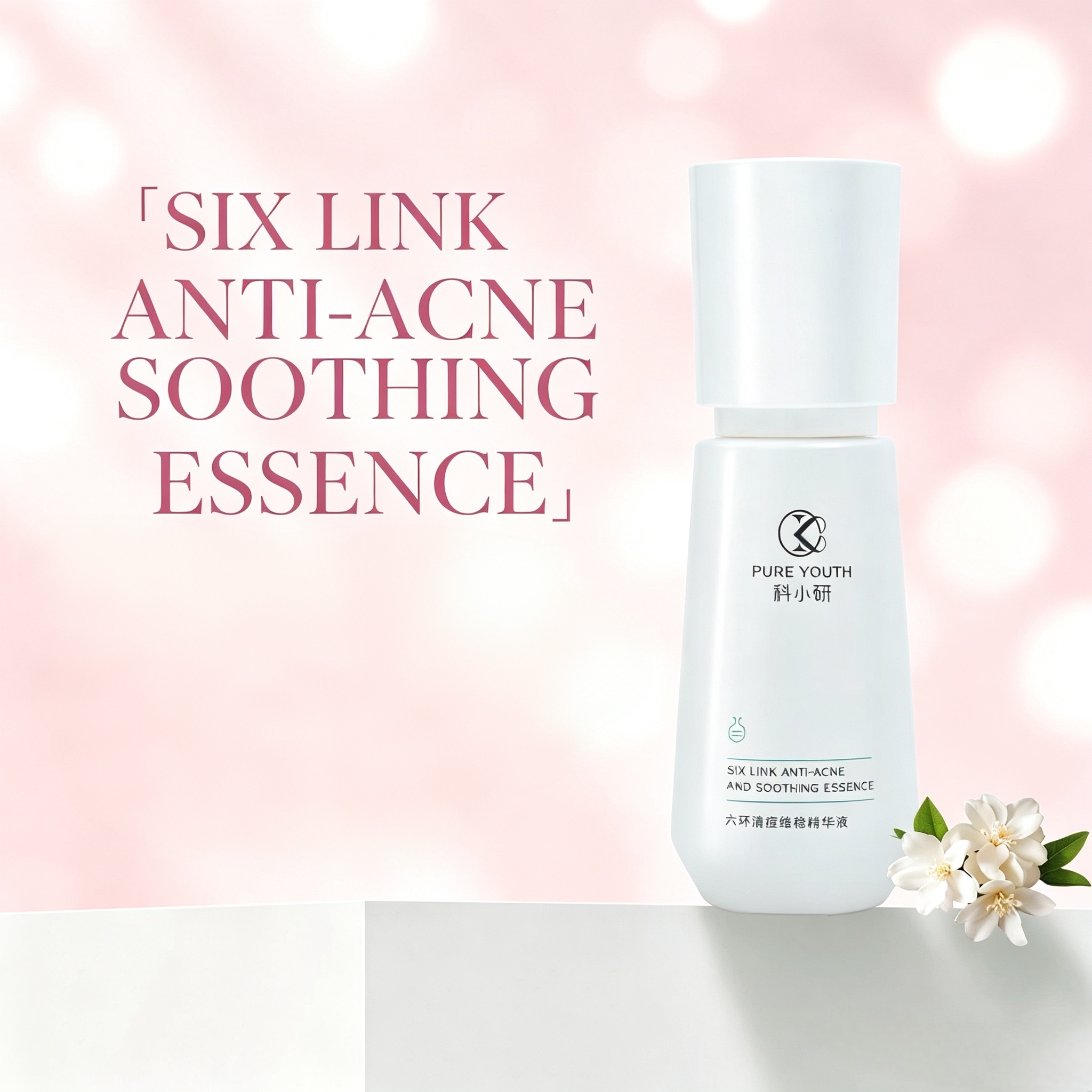 Hydrating Oil Control Acne Treatment Serum with Soothing Repair Formula Gentle Blemish Care for Sensitive Facial Skin