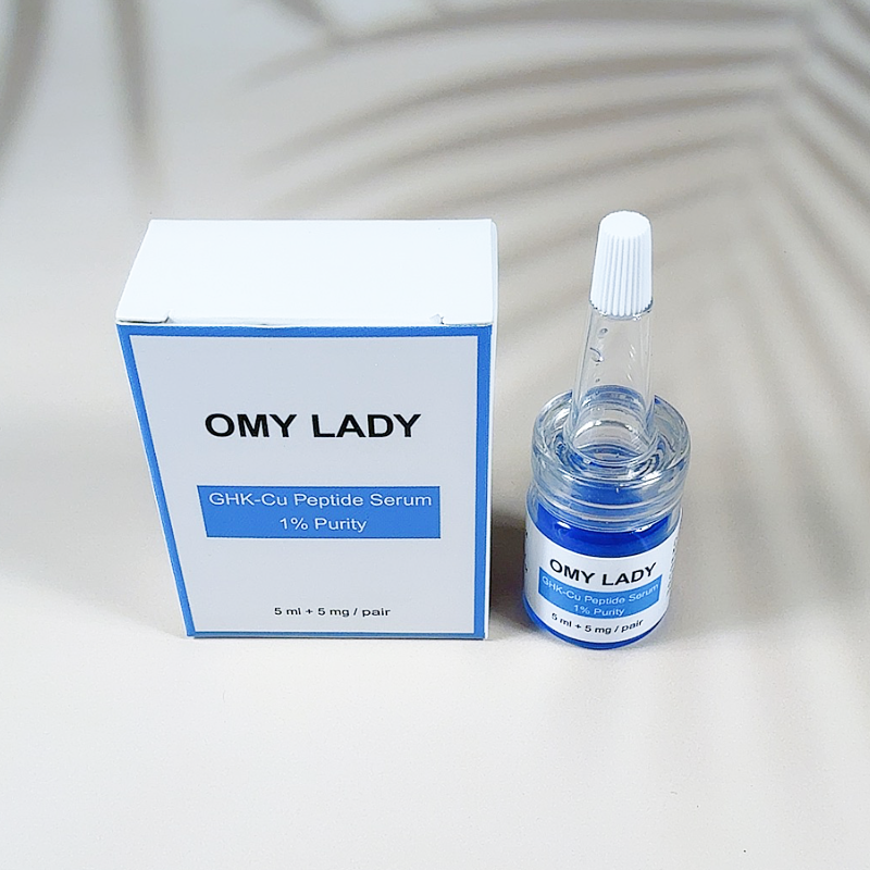 Hyaluronic Acid GHK-CU Powder Cosmetic Grade Facial Serum Anti-aging Skincare Blue Copper Peptide Wrinkles Removal Face Essence