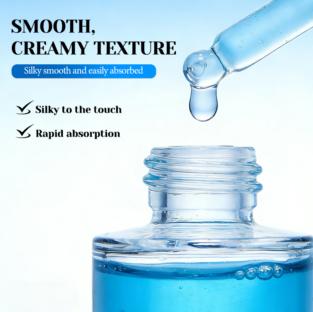 OEM GHK-Cu SNAP 8 Blue Copper Peptide Facial Serum Sensitive Skin Ectoin Plant Extract Soothing Barrier Repair Anti-Aging