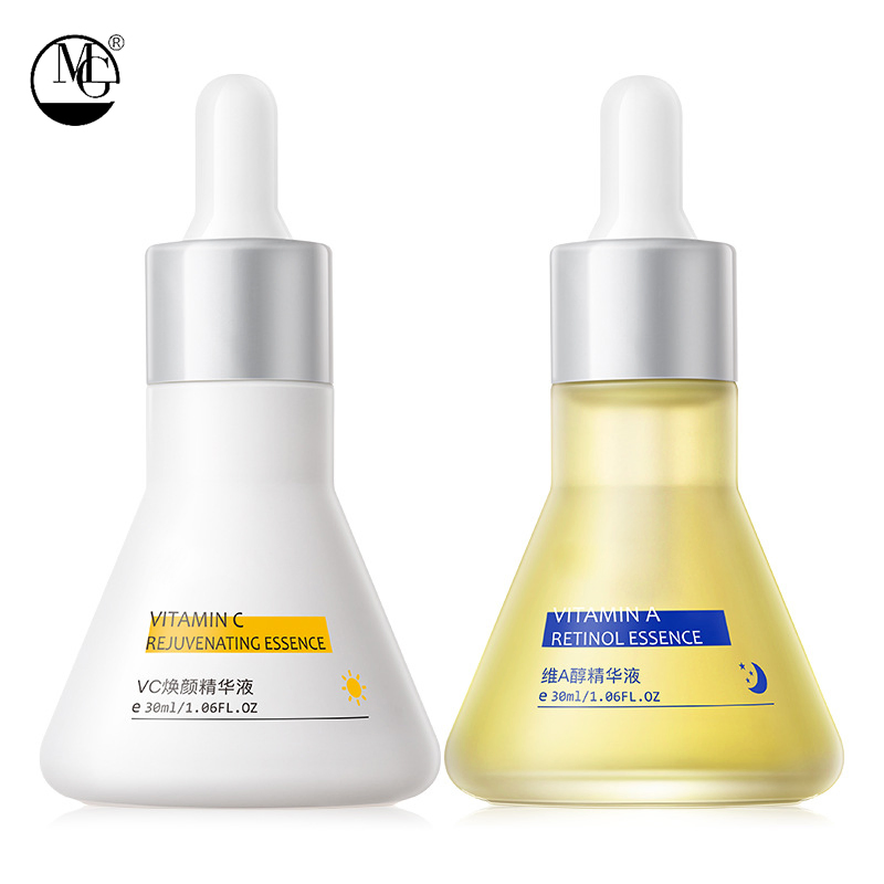 Vitamin C and Retinol Essence Enhances Skin Perfect for Evening Skincare and Overnight Repair Essence