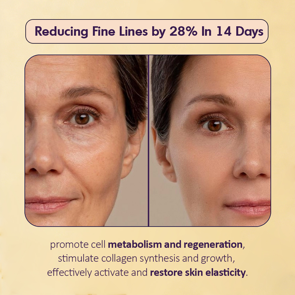 Private Label Organic Anti-Aging Serum 24k Gold Hyaluronic Acid Niacinamide Natural 30ml Firming Skin Care With Massager