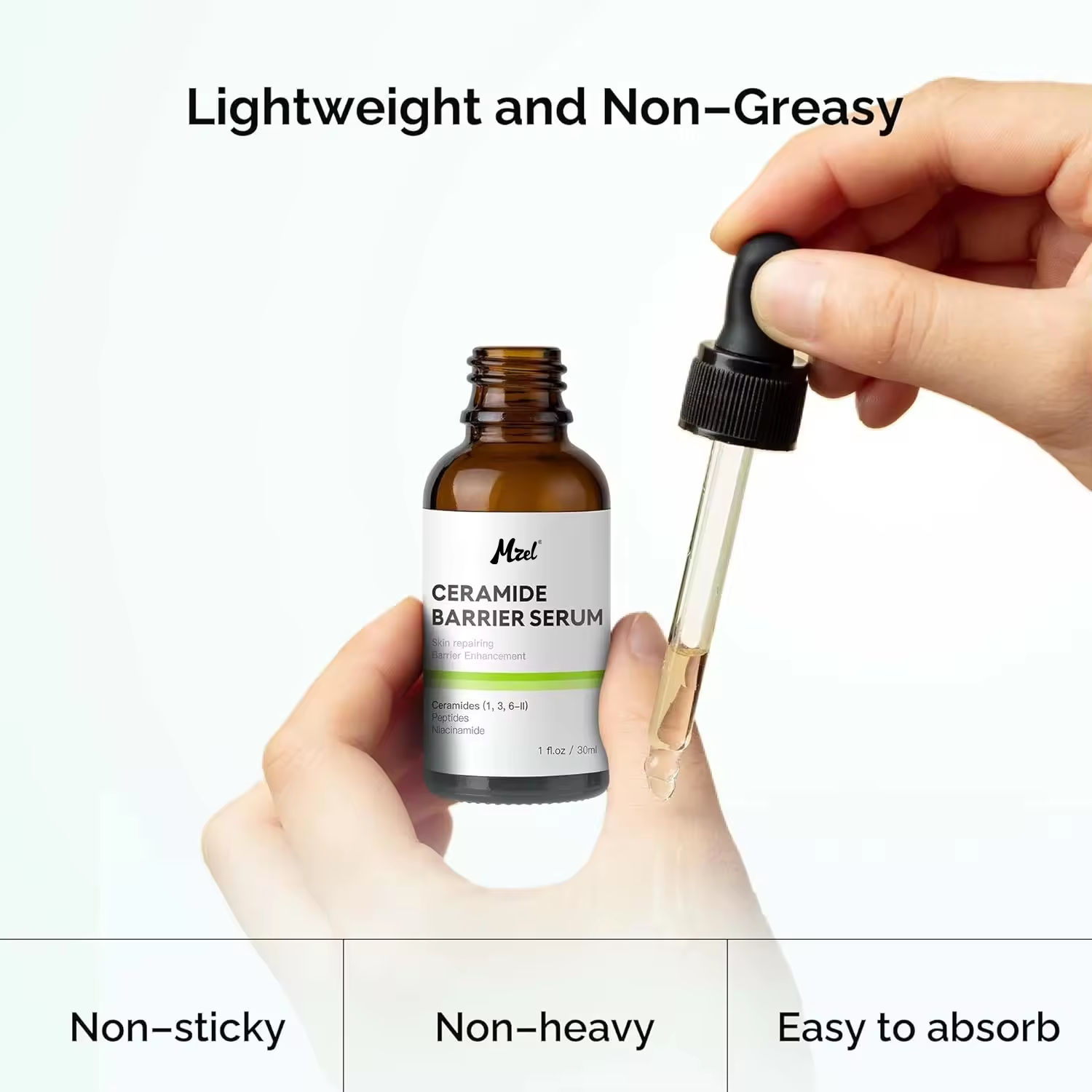 Ceramide Barrier Repair Serum Hydrating Calming Barrier Restoring Skin Facial Serum For All Skin Types