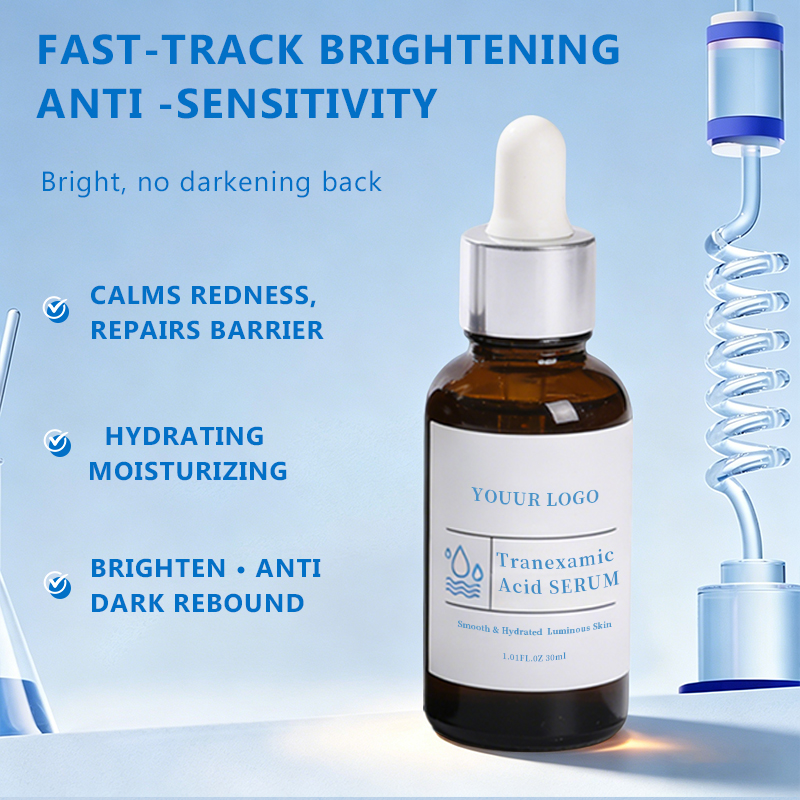 Tranexamic Acid Transamin Brightening Serum Dark Spot Corrector for Hyperpigmentation Melasma Face Care 30ml Private Label