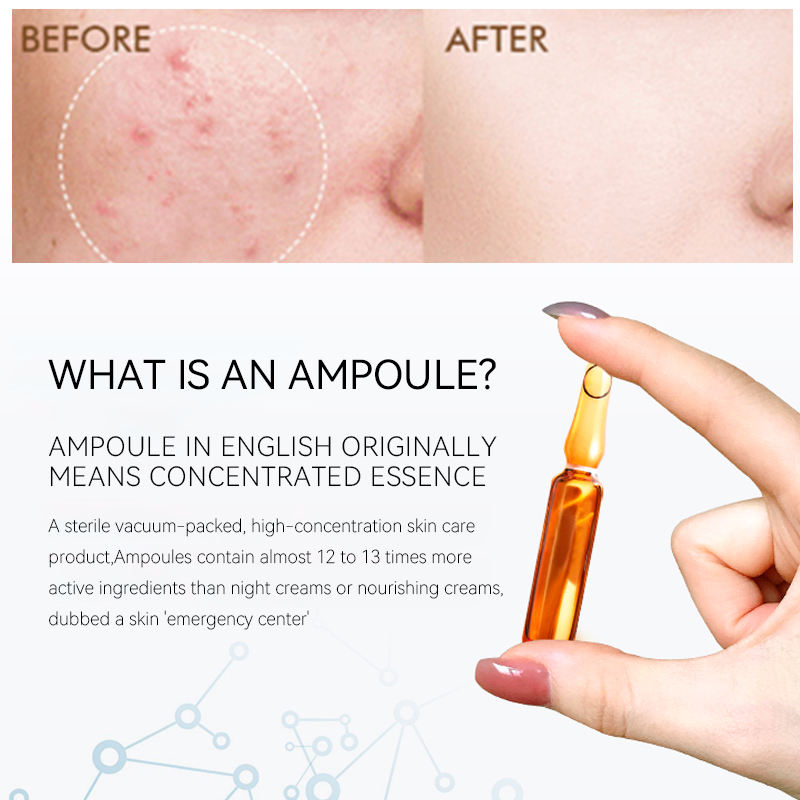 Advanced Anti-Aging Collagen &amp; Elastin Boosting Hydrating Firming Rejuvenating Facial Serum Ampoule (High-Purity Liquid Formula)