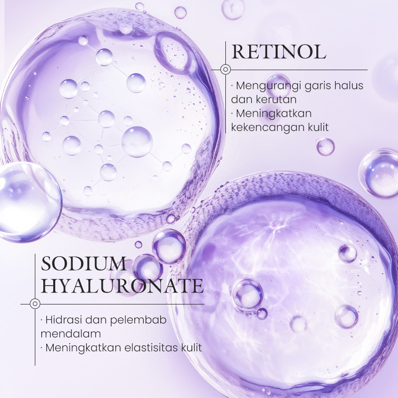 Private Label Custom OEM KORMESIC Bpom Certified 30ml Retinol Face Serum Anti-wrinkle Firming Strengthening Barrier Facial Serum