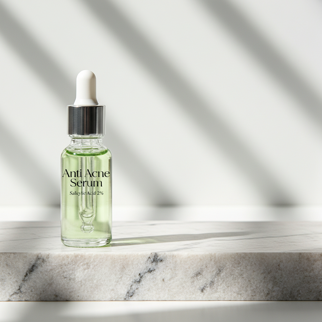 OEM/ODM Anti Acne Face Serum Niacinamide Organic Salicylic Acid for Pores Dark Spots Wrinkle Reduction Improves Skin Texture