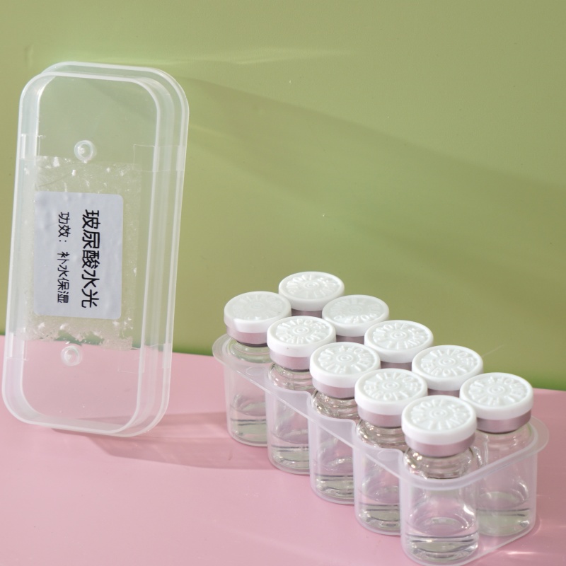 Medical Grade Sterile Low Molecular Weight Pure Hyaluronic Acid Serum Ampoules Private Label for Face HA Lifting Booster Serum