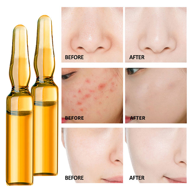 Advanced Anti-Aging Collagen &amp; Elastin Boosting Hydrating Firming Rejuvenating Facial Serum Ampoule (High-Purity Liquid Formula)