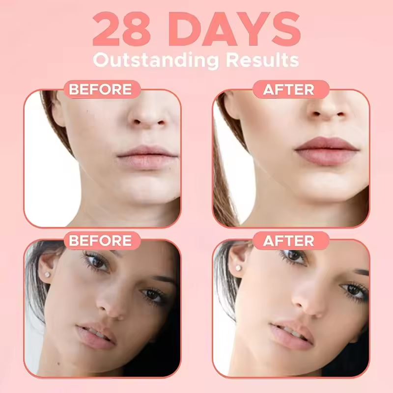 Private Label 5 in 1 Vitamin C E Nicotinamide Hyaluronic Acid Face Serum Brightening Pore Shrinking Facial Serum for Face Skin