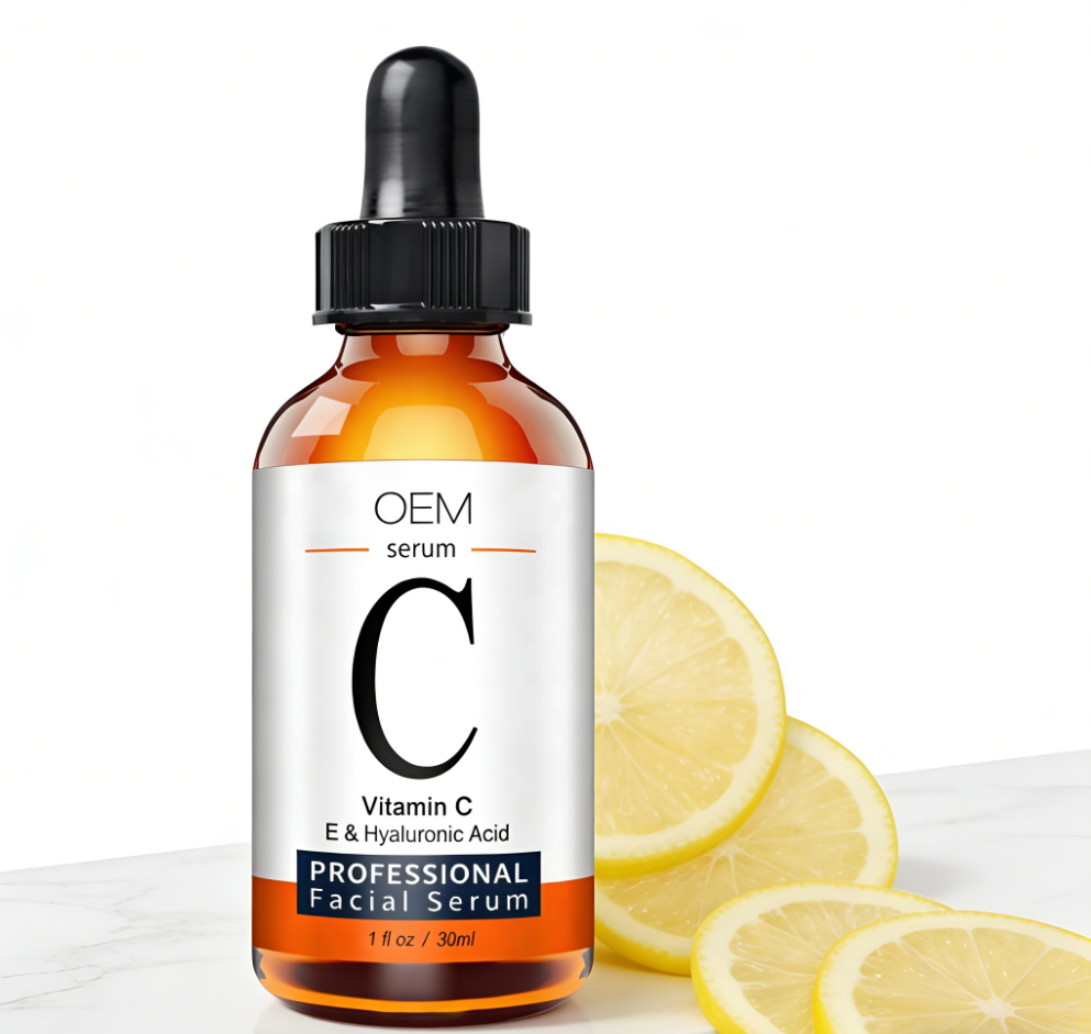 Vegan Anti Aging Facial Serum Niacinamide Private Label Face Hyaluronic Acid Serum Vitamin C Skin Care Serum