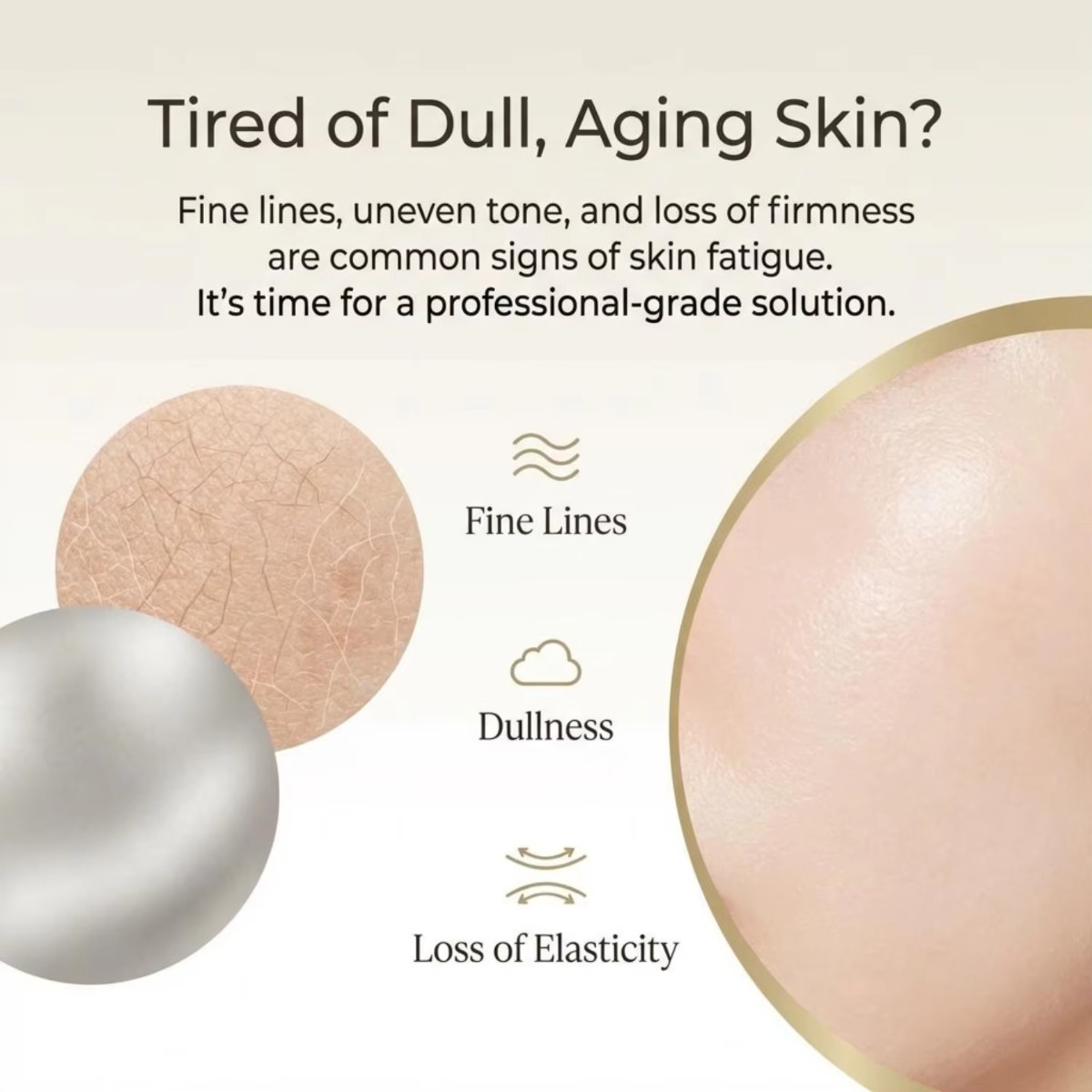 PDRN Salmon DNA 100% Pure 10000ppm Hyaluronic Acid Anti-Aging Anti-Wrinkle Pore Shrinking Whitening Moisturizing Liquid Face