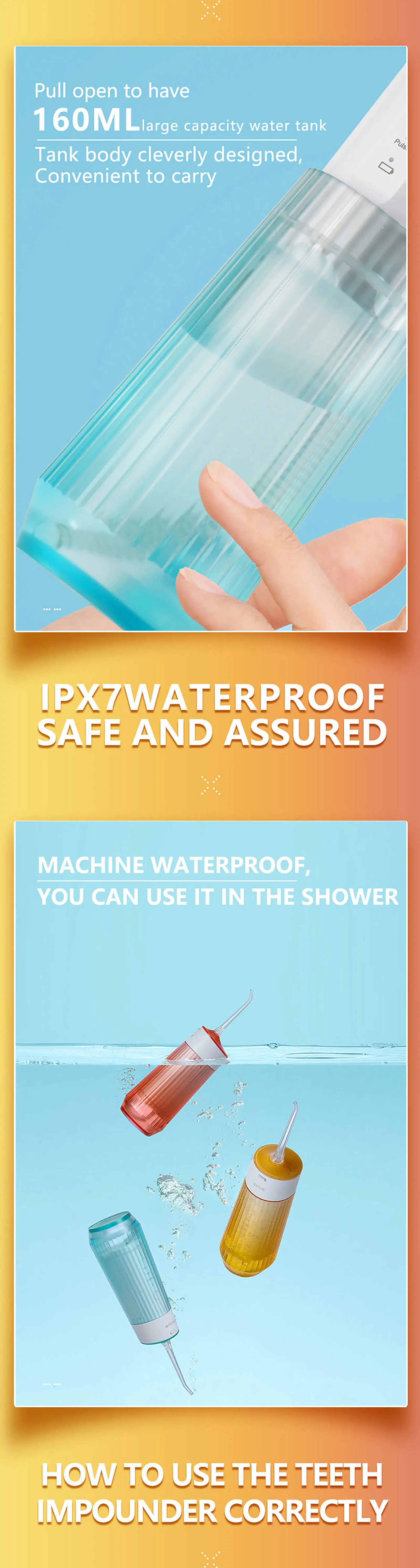 Colorful Water Flosser