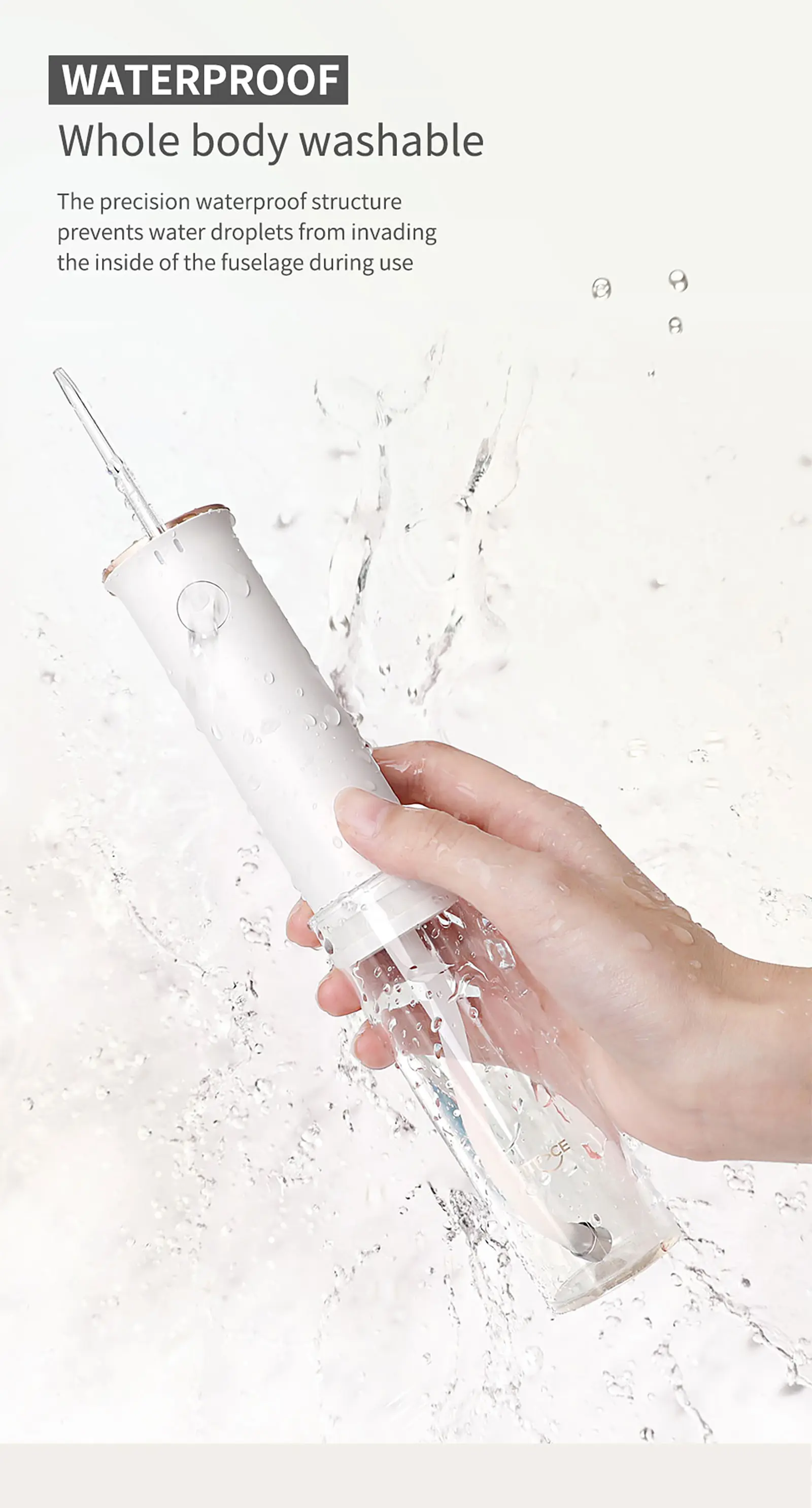 TTFACE Pocket Oral Irrigator Details 2