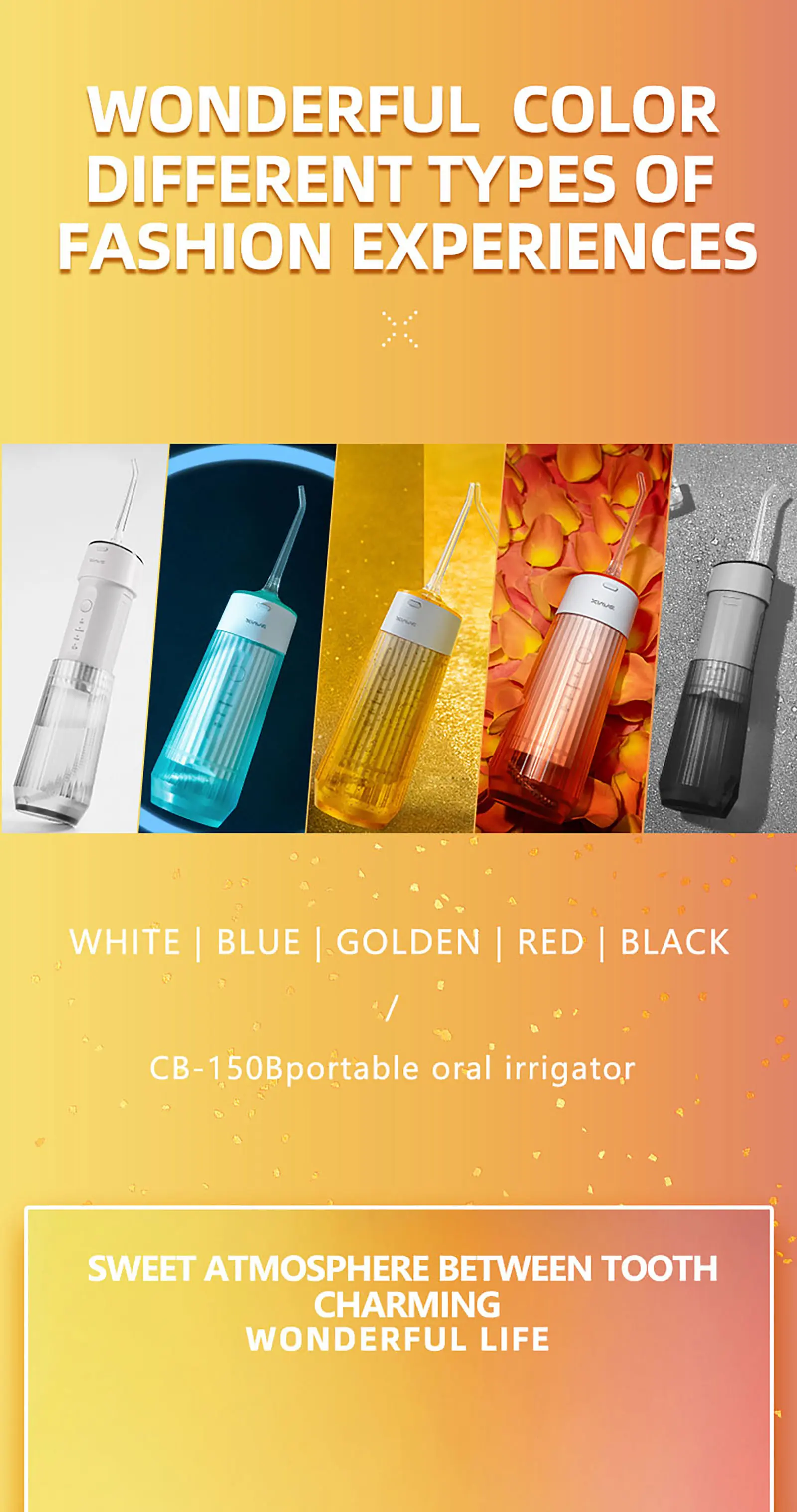 Colorful Water Flosser