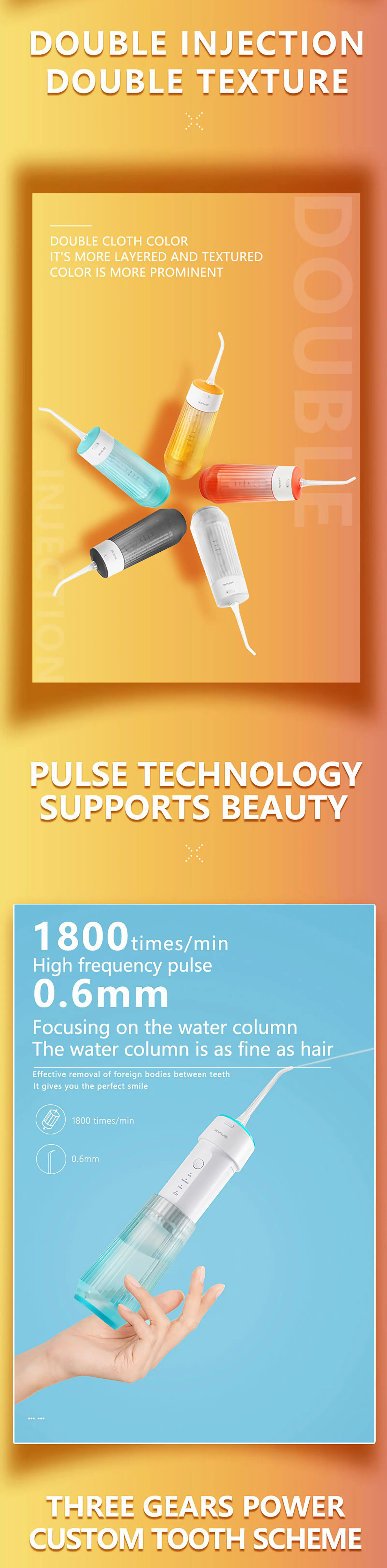 Colorful Water Flosser