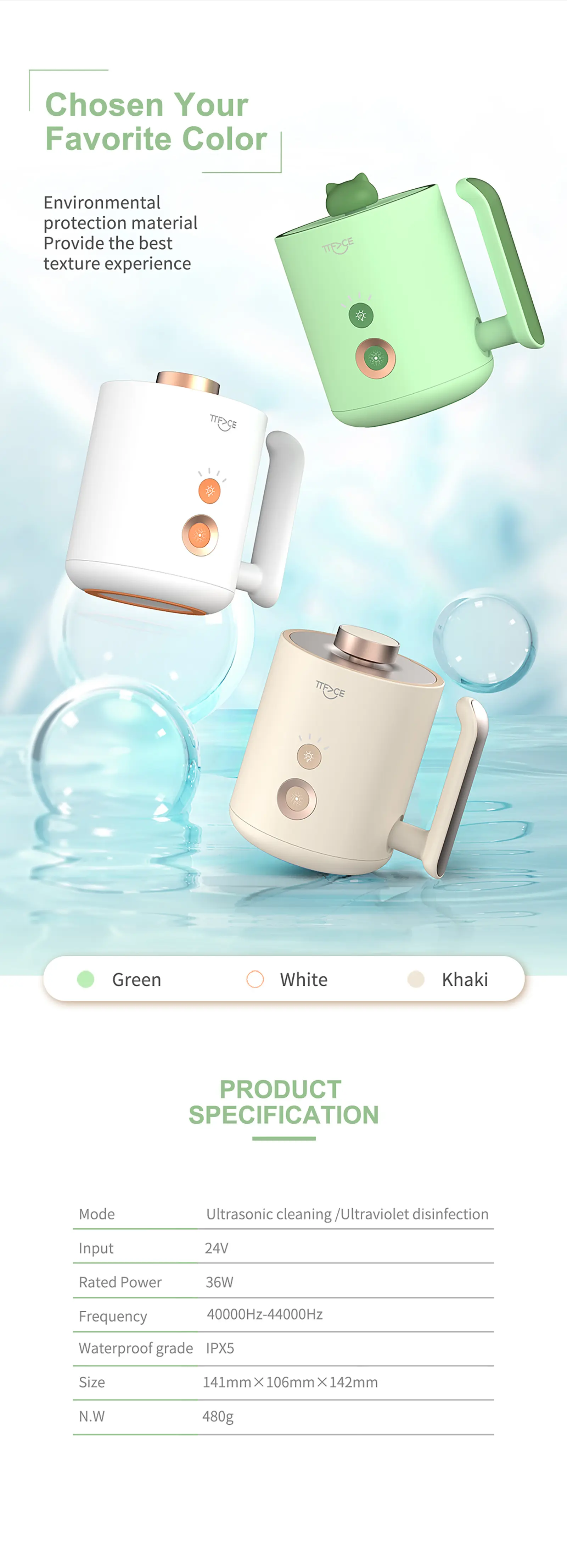 TTFACE Ultrasonic Orthodontic Braces Cleaning Device (11)
