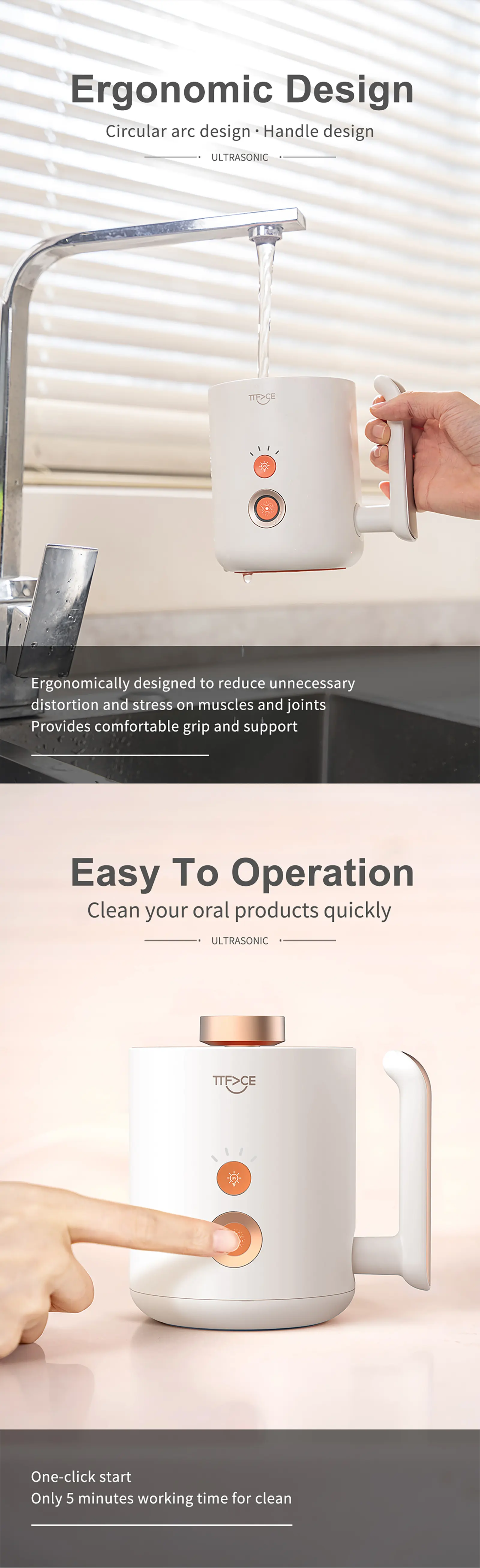 TTFACE Ultrasonic Dental Cleaner Showcase 4
