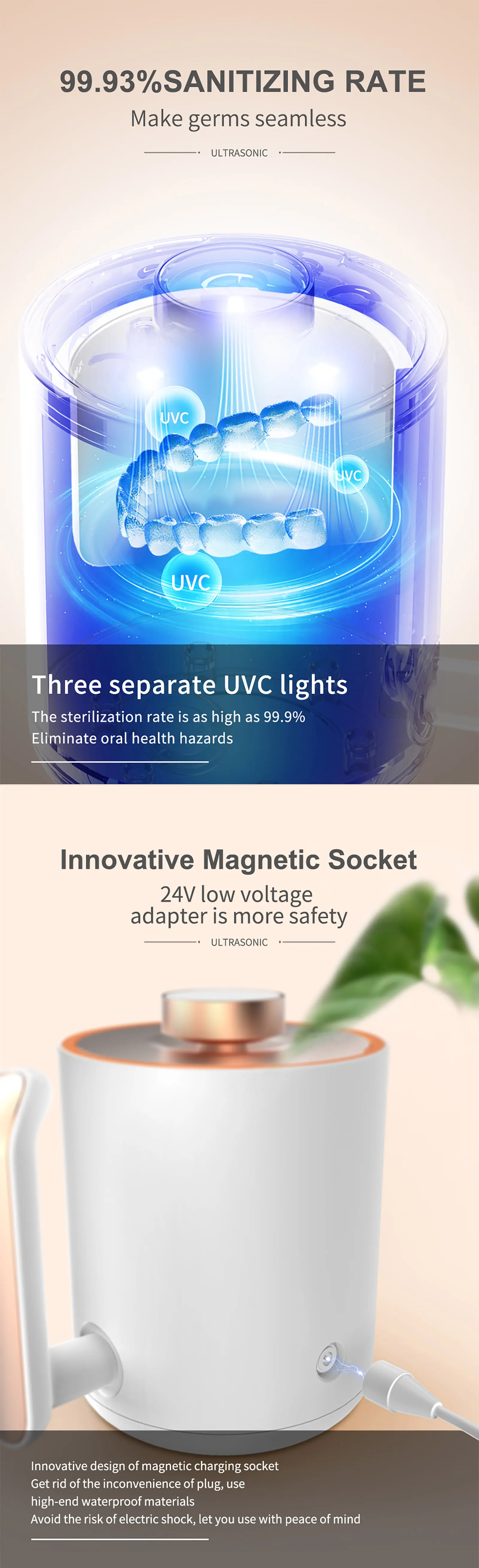 TTFACE Ultrasonic Dental Cleaner Showcase 3