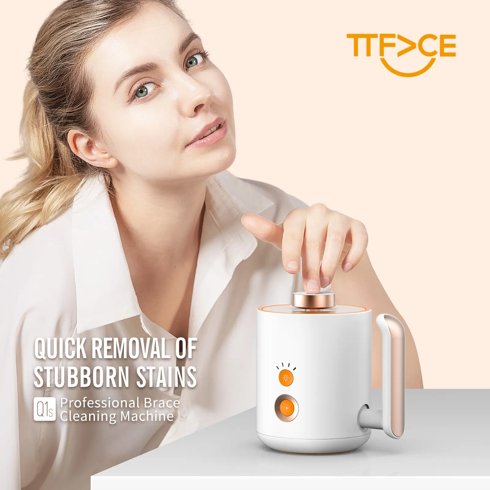 OEM TTFACE Ultrasonic Dental Bracelet Cleaner Suppliers, Factory