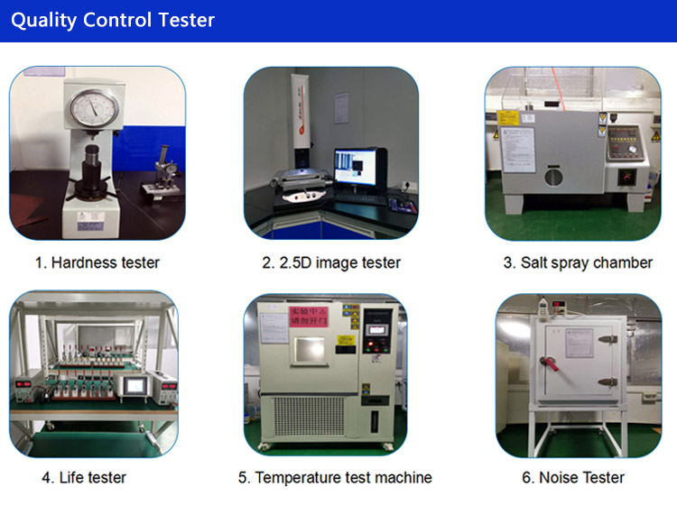 DC Motor Quality Control Testing Processes