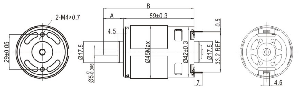 Shunli Custom 770 Dc Motor 775 Dc Motor 12v 20000rpm for Blender Machine