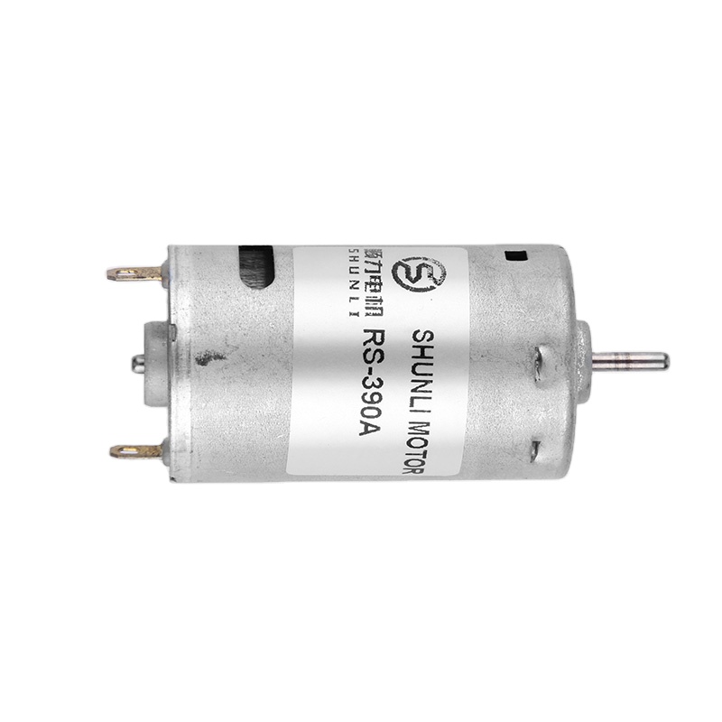 Model 390 / 395 Dc Motor Shaft Length Can Be Customized Diameter 28.8 Mm Body Length 46.5 Mm Permanent Magnet Brush