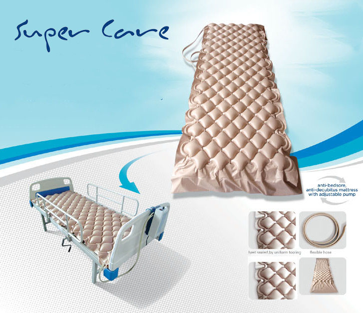 Inflatable Bubble Medical Air Mattress with Pump