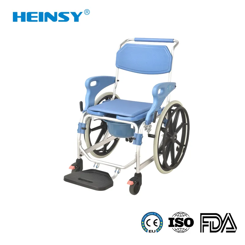 Commode Chair with Wheels