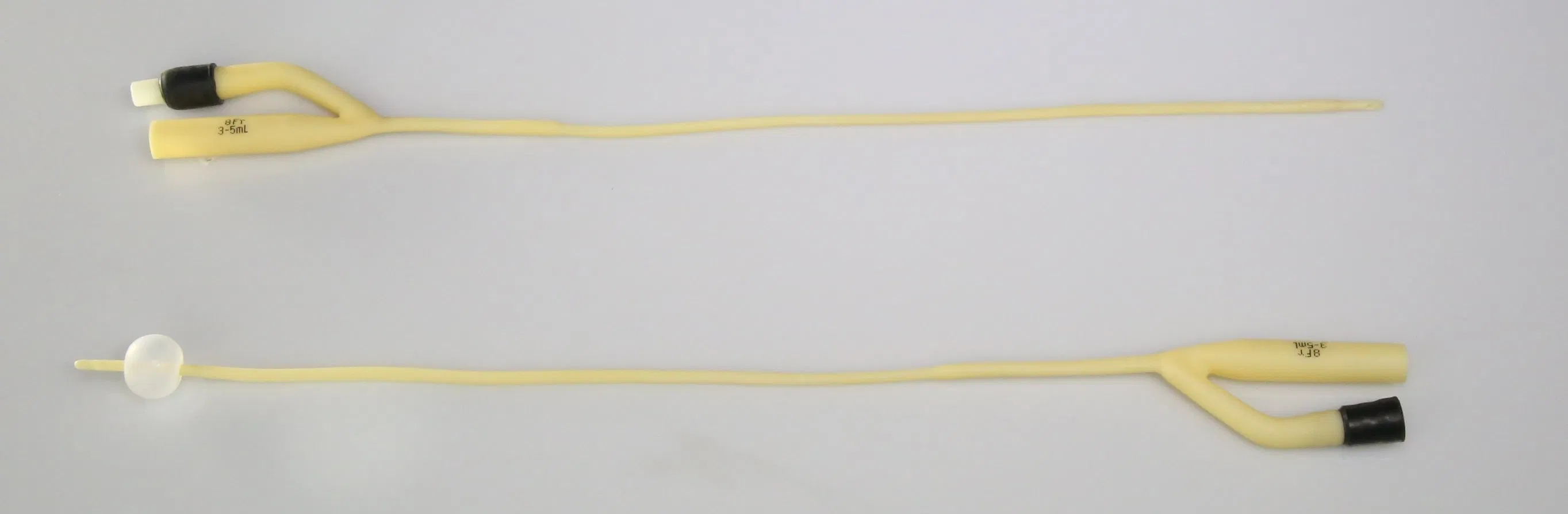 Safe Use Balloon Tip Transparent Tube Urinary Catheter for Bedridden Patients