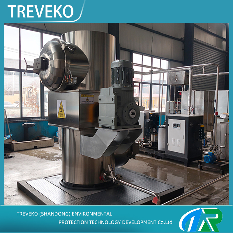Hospital Vertical Steam Equipment for Centralized Processing of Ward Theatre Sharps Waste