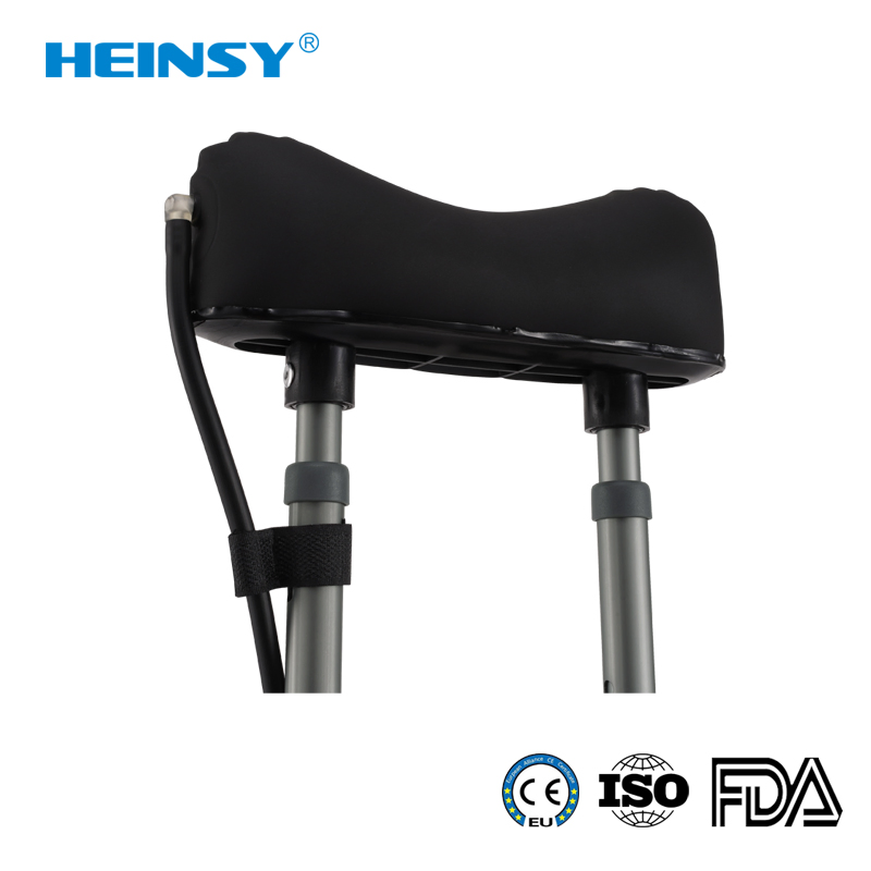 Hes Adjustable Aluminum Forearm Walking Ultra-Light Elbow Crutches for Elderly People Walking Canes