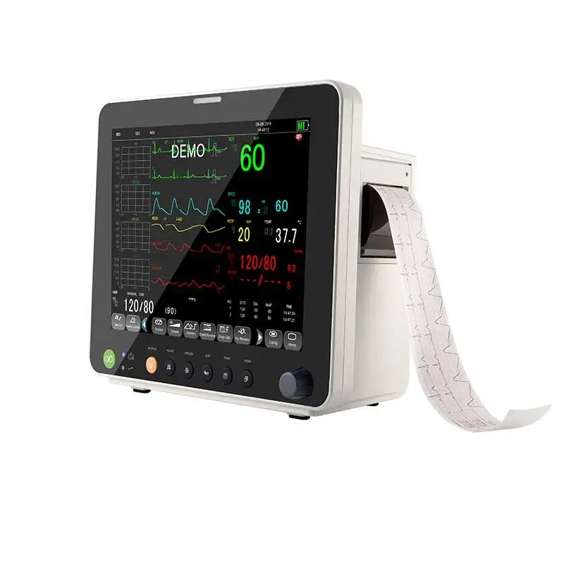 High Quality Pm12f 12.1 Inch Hospital Operation Room ICU Portable Multi-Parameter Monitoring System