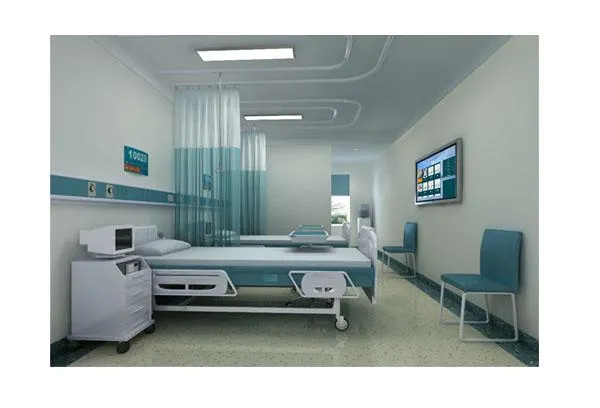 Patient head unit for ICU hospital