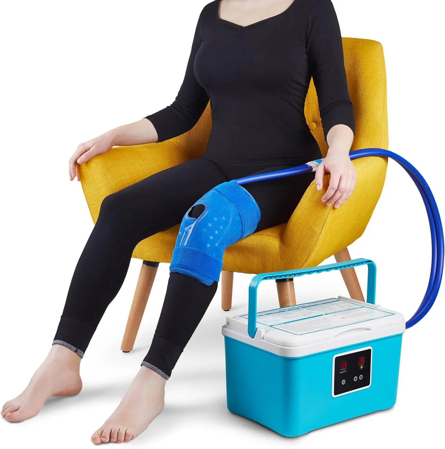 Post Surgery Pain Relief Cryotherapy Sport Recovery Water Circulating Ice Cold Therapy Machine with Programmable Timer