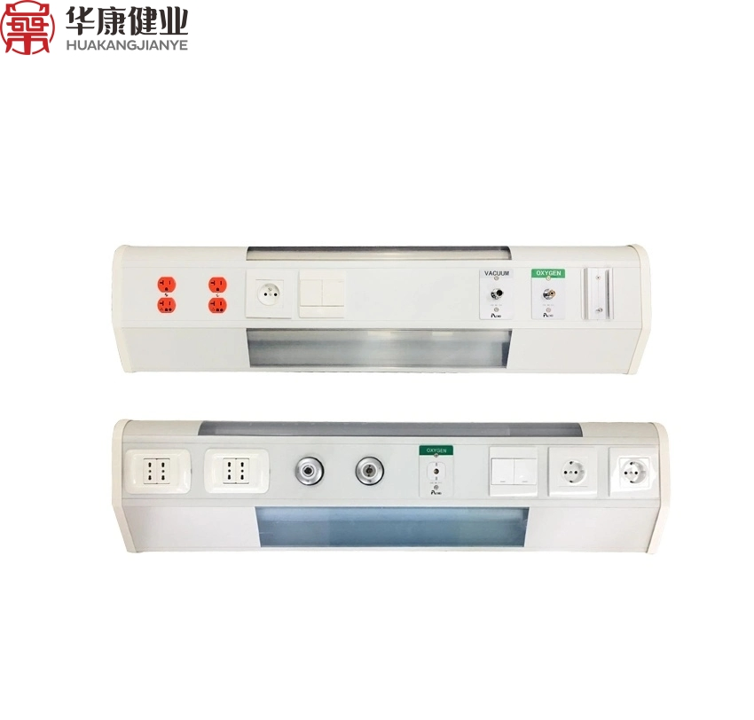 Hospital Aluminum Profile Bed Head Unit Panel Medical Ward Nursing Equipment