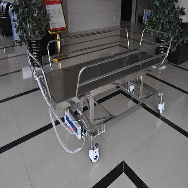 Stainless Steel Advanced Electric Medical Hospital Patient Burn Shower Bath Bed