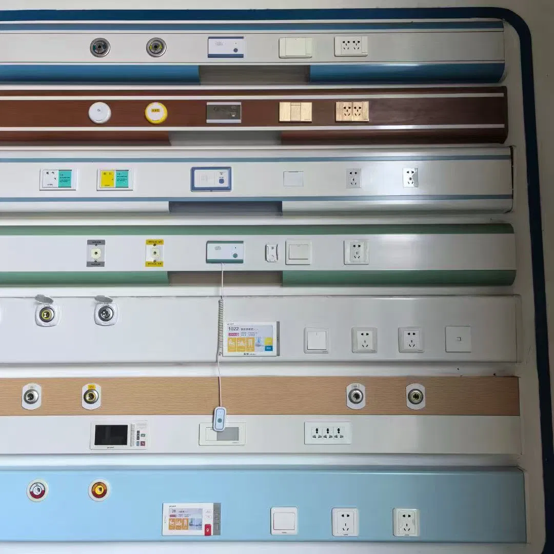 Hospital Ward Nursing Equipment Medical Control Console Medical Gas Terminal Unit Bedside Panel Oxygen Supply Equipment