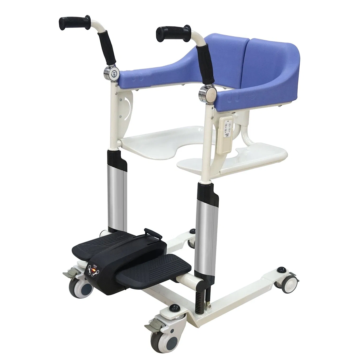 Rehabilitation Patient Transit and Transfer Chair for Mobility Support